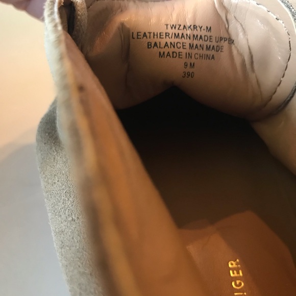 Tommy Hilfiger Taupe Suede Chukka Boots - Picture 14 of 14